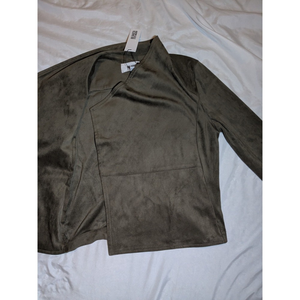 BB Dakota Steve Madden Women's Faux Suede Jacket Retail Price $79.00 Size Small - Picture 3 of 7